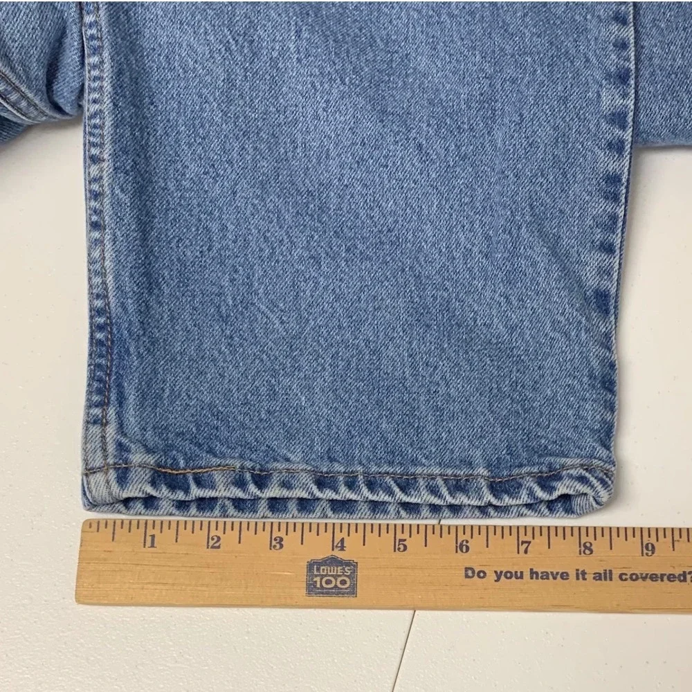 Levi's‎ 550 Relaxed Straight Leg Mens 42x32 (39x32) Blue Vintage Denim Jeans